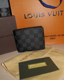 Louis Vuitton portmonetka portfel męski skóra