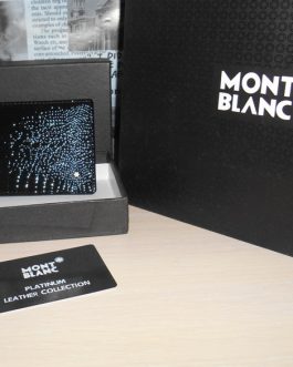 MONEY CLIP MEN'S WALLET Mont Blanc, skin, Germany