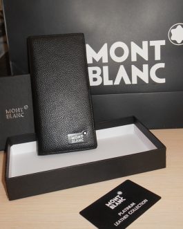 MONT BLANC БОЛЬШОЙ МУЖСКОЙ КОШЕЛЕК для подарка, кожа, Германия