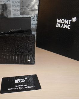 Оригинальный мужской кошелек Mont Blanc, кожа, Германия