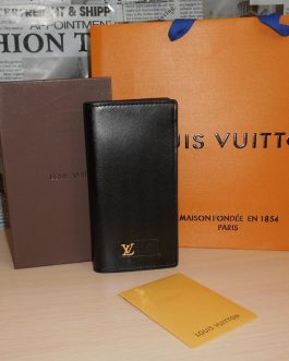 LOUIS VUITTON LV Men's large wallet, original, skin to present