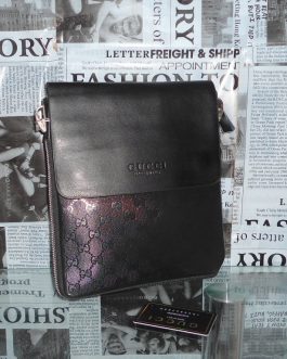 Męska torba Listonoszka Gucci, skóra, Włochy