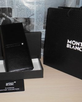 MONT BLANC БОЛЬШОЙ МУЖСКОЙ КОШЕЛЕК для подарка, кожа, Германия