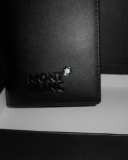 MONT BLANC LARGE MEN'S WALLET for a gift, skin, Germany