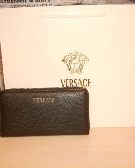 VERSACE PORTFEL MĘSKI DUŻY Organizer Saszetka, skóra