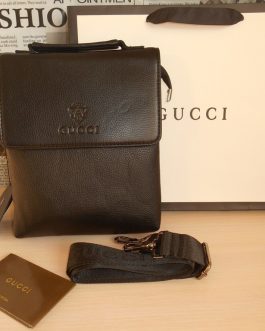 Męska torba Listonoszka Gucci, skóra, Włochy