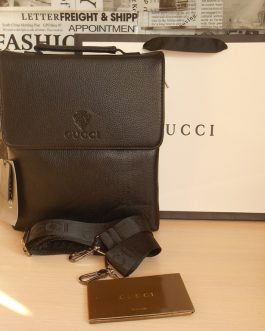 Męska torba Listonoszka Gucci, skóra, Włochy