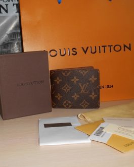 Louis Vuitton portmonetka portfel męski skóra