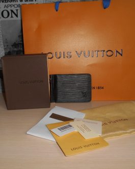 ДЕНЕЖНЫЙ КЛИП МУЖСКОЙ КОШЕЛЕМ Louis Vuitton, кожа, Франция