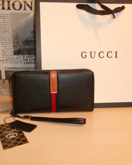 PORTFEL DUŻY Organizer Saszetka Torebka Gucci, kůže