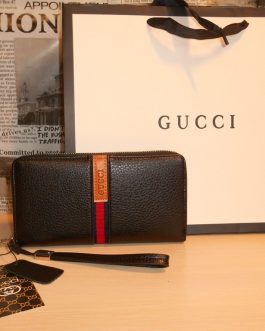 БОЛЬШОЙ КОШЕЛЕК Организатор Чехол-кошелек Gucci, кожа