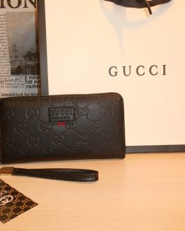 PORTFEL DUŻY Organizer Saszetka Torebka Gucci, kůže