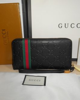 БОЛЬШОЙ КОШЕЛЕК Организатор Чехол-кошелек Gucci, кожа