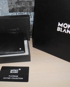 Оригинальный мужской кошелек Mont Blanc, кожа, Германия