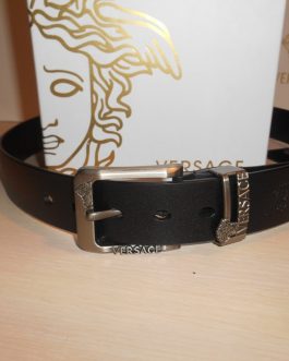 Versace brand belt, natural leather, Italy