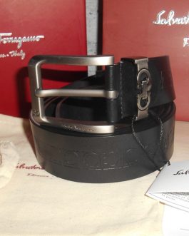 Salvatore Ferragamo brand belt, natural leather, Italy