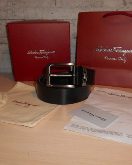 Salvatore Ferragamo brand belt, natural leather, Italy