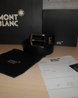 Mont Blanc Men's brand belt, natural leather, Germany