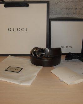 Пояс марки Gucci, натуральная кожа, Италия для подарка