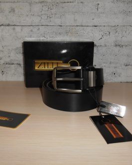 Zilli Men's brand belt, natural leather, France