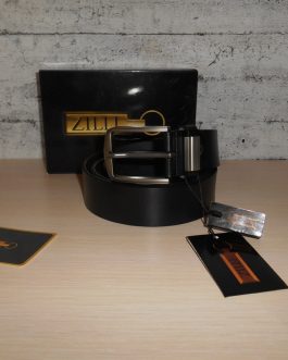 Zilli Men's brand belt, natural leather, France