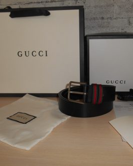 Gucci brand belt, natural leather, Italy for a gift