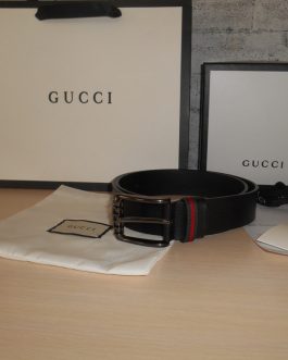 Gucci pasek firmowy, skóra naturalna, Włochy na prezent