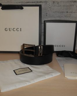 Curea marca Gucci, piele naturala, Italia ca un cadou