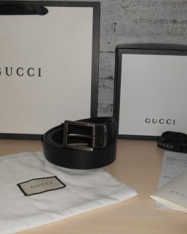 Пояс марки Gucci, натуральная кожа, Италия для подарка