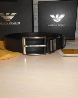 Men's original company belt, natural leather, Italy