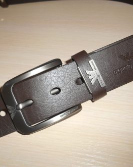 Men's original company belt, natural leather, Italy