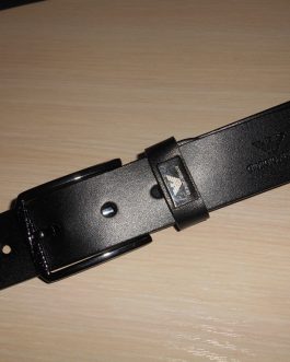 Men's original company belt, natural leather, Italy