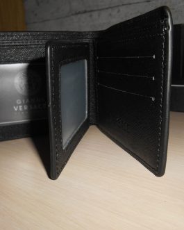 Versace MEN'S WALLET Original black, skin, Italy