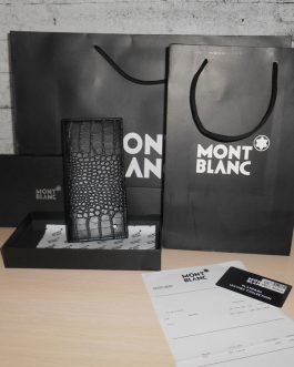 Peněženka Mont Blanc pro dárek, kůže, Německo