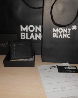 Originální PÁNSKÁ PENĚŽENKA Mont Blanc, kůže, Německo