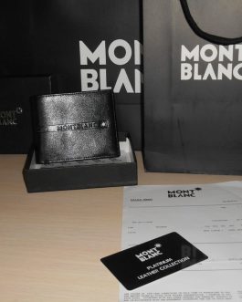 Оригинальный мужской кошелек Mont Blanc, кожа, Германия