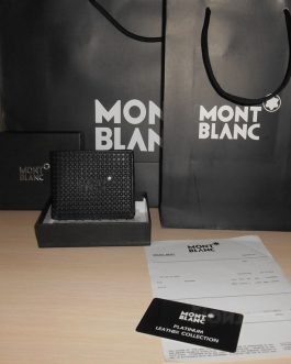 Originální PÁNSKÁ PENĚŽENKA Mont Blanc, kůže, Německo