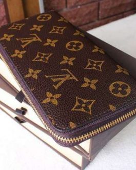 LOUIS VUITTON Zippy Портфель на подарок, кожа