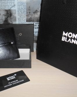 Originální PÁNSKÁ PENĚŽENKA Mont Blanc, kůže, Německo