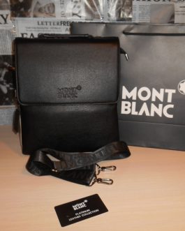 Pánský taška na Messenger Mont Blanc, kůže, Německo