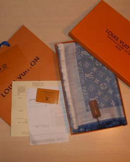 Louis Vuitton Chusta Szalik, Szal apaszka damski kasmirowa, Francja