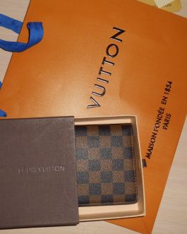 Louis Vuitton portmonetka portfel męski skóra