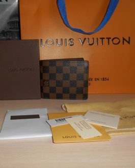 Louis Vuitton portmonetka portfel męski skóra