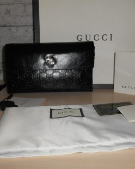 Gucci MEN'S WALLET LARGE handbag Organizer Clutch bag, skin