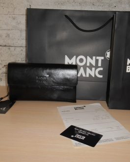 Large MEN'S WALLET, Organizer, MONT BLANC sachet, skin, Germany