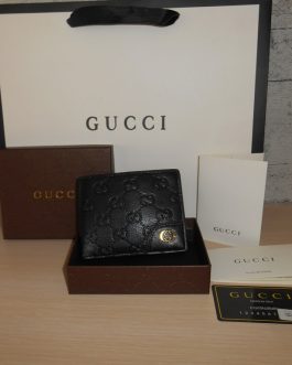 GUCCI ОРИГИНАЛ МУЖСКОЙ КОШЕЛЕК, кожа, Италия