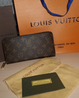 LOUIS VUITTON Zippy Портфель на подарок, кожа