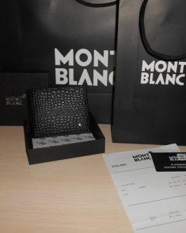 Оригинальный мужской кошелек Mont Blanc, кожа, Германия