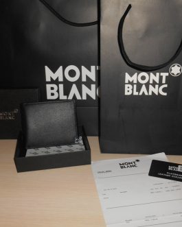 Оригинальный мужской кошелек Mont Blanc, кожа, Германия