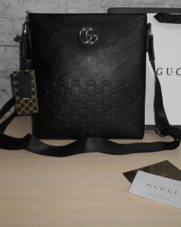 Męska torba Listonoszka Gucci, skóra, Włochy